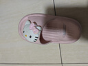 猪爸爸儿童拖鞋女童夏季2025新款室内防滑6-12岁三丽鸥宝宝亲子拖鞋粉18 实拍图
