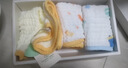 全棉时代婴儿口水巾儿童水洗纱布面巾洗脸毛巾 礼盒3条装 小鸭子25×50cm 实拍图