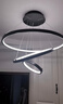雷士（NVC）现代简约北欧风吊灯装饰灯智能全光谱调光餐吊灯85瓦WHDD85F/G-04 实拍图