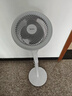 美的（Midea）【超级单品】七叶轻音立式电风扇家用柔风落地扇台式桌面小型风扇大风量节能摇头宿舍电扇 SAF30AB 实拍图