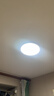 惠普精工led卧室吸顶灯三防灯超薄简约儿童书房餐厅阳台过道灯具37CM白光 实拍图
