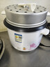 三角牌（Triangle）电饭煲家用老式电饭锅小不粘锅内胆带蒸笼柴火饭米饭锅煮饭锅微压老人用蒸煮一体 6L 大容量(5-8个人)配3件套 实拍图