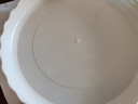 墨斗鱼花盆托底盘花盆托盘底座接水盘圆形塑料树脂加厚白色21cm*5  实拍图