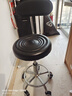 华恺之星 吧台椅家用升降吧台凳酒吧椅接待椅转椅子HK106黑色靠背款 实拍图