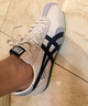 Onitsuka Tiger鬼塚虎男女款中性鞋子复古舒适运动休闲鞋男RUNSPARK 米色/深蓝色-103 45 实拍图