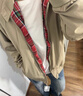 马登工装美式复古哈灵顿夹克男G9短款巴恩风立领机车外套男士休闲上衣 卡其色 【惠灵顿夹克/行政夹克/轻奢外套/春款茄克】 XL 实拍图
