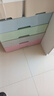 纳份爱特大号加厚抽屉式收纳柜子塑料宝宝衣柜儿童玩具整理箱衣物储物柜 60宽马卡龙【店长力荐】 五层 实拍图