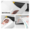 得力（deli）塑封膜a3 照片过塑膜 文件过塑机塑封机专用护卡膜/塑封纸 303*426mm 100张/包 100厚度 GQ892 实拍图