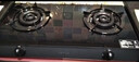 康佳（KONKA）燃气灶煤气灶台式双灶家用 5.2kW天然气钢化玻璃面板双灶具 66%热效率JZT-T526Y(DB31)（天然气） 实拍图
