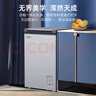 澳柯玛（AUCMA）天际线系列100升单温冷柜低霜家用卧式冰柜顶开门冰箱冷藏冷冻柜一级能效 BC/BD-100HSNE 以旧换新 实拍图