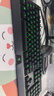 雷蛇（Razer） 黑寡妇蜘蛛标准 机械键盘 游戏键盘 办公键盘 电脑键盘 ABS键帽104键 标准版-104键绿轴绿光 实拍图