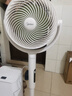 美的（Midea）【语音智能】一级能效直流变频轻音空气循环扇家用卧室换气扇桌面遥控电风扇大风力落地扇GDJ24WYJ 实拍图