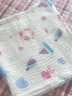 洁丽雅（Grace）A类纯棉婴儿纱布浴巾男女宝宝洗澡巾新生儿用品大毛巾被105*105cm 实拍图
