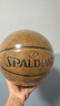 斯伯丁（SPALDING）篮球飞行员06十字型防尘吸湿皮料室内外通用7号成人青少年77-739Y 实拍图