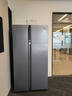 海尔（Haier）盛宴630L对开门冰箱干湿分储一级能效风冷变频超大容量灰色BCD-630WGHSS95SMU1国家补贴 实拍图
