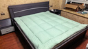 京东京造抗菌云感棉花床垫 新疆棉床褥加厚可折叠软垫 1.8x2m 豆绿色 实拍图