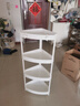 慕亚（MUYA）浴室置物架卫生间三角多层收纳架子落地洗澡间厕所转角脸盆架 实拍图