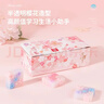 得力（deli）(deli)樱花造型橡皮擦 彩色高颜值橡皮 擦不留痕考试美术素描文具  颜色随机 单块装 实拍图