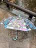 小马宝莉儿童雨伞透明长柄玻璃彩窗雨伞学生上学可爱女孩蓝色 实拍图