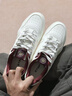 特步情侣男女板鞋小白鞋空军一号春夏透气耐磨百搭运动板鞋休闲鞋 实拍图