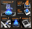 康佳（KONKA）燃气灶煤气灶台式单灶家用 5.2kW天然气66%热效率节能灶具 不锈钢JZT-D502Y(DB41)（天然气） 实拍图