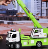 妈宝孖宝吊车玩具儿童3-6岁2超大号挖掘塔吊起重机模型绿色工程小汽车男孩 实拍图