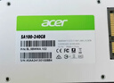 宏碁（acer）240G SSD固态硬盘 SATA3.0接口 SA100系列 实拍图