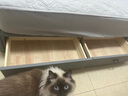 牧菲亚榻榻米无床头床排骨架床架小户型定制床 实木床架+抽屉 1.5米*2.0米 实拍图