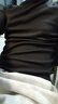 灿图黑色格子拼接羽绒棉服男秋冬季美式cleanfit棉衣保暖立领外套棉袄 黑色 2XL 建议150斤到170斤 实拍图