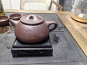 百年利永宜兴紫砂壶纯全手工原矿紫泥刻绘景舟石瓢壶功夫茶具套装泡茶壶 实拍图
