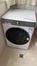 LG小旋风 10KG滚筒洗衣机全自动 家用大容量 360°速净喷淋 蒸汽除菌螨 AI智慧洗 FCW10Y4WA 实拍图