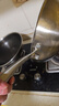 炊大皇炒锅304不锈钢有钛炒菜锅煎锅平底不粘炒锅32cm 可立可视盖不挑灶 实拍图