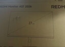 小米（MI）REDMI27英寸4K专业级色准HDR400 10Bit Type-C90W 适配17PM旋转升降办公显示器屏A27UType-C版2026 实拍图