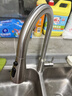 京东京造 厨房水龙头 抽拉式洗菜盆龙头 304不锈钢360°旋转冷热水3功能 实拍图