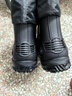 德系雨鞋雨靴高档男新款收口防雨防水鞋中筒防滑雨靴水靴户外钓鱼 黑色加防水口不可拆 42 实拍图
