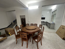 歆菲逸 实木餐桌家用圆形转盘餐桌椅全套吃饭桌中式圆桌餐厅家具桌子 1.5米餐桌+10椅带转盘 实拍图