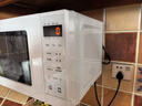 美的（Midea）变频小清新微波炉 液晶屏幕 磨砂面板 小型20L家用 匠心工艺（PM2002） 实拍图