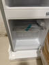 HYUNDAI（韩国现代）小冰箱迷你小型家用冷藏冷冻宿舍出租房办公室双开门二门电冰箱节能省电 58L银【日销过百+租房必备】 实拍图