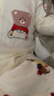 婧麒新生早秋婴儿衣服纯棉连体衣宝宝超萌卡通小月龄哈衣外出爬服 春秋连体衣八号小熊 73cm  【6-9个月建议体重7.2-9kg】 实拍图