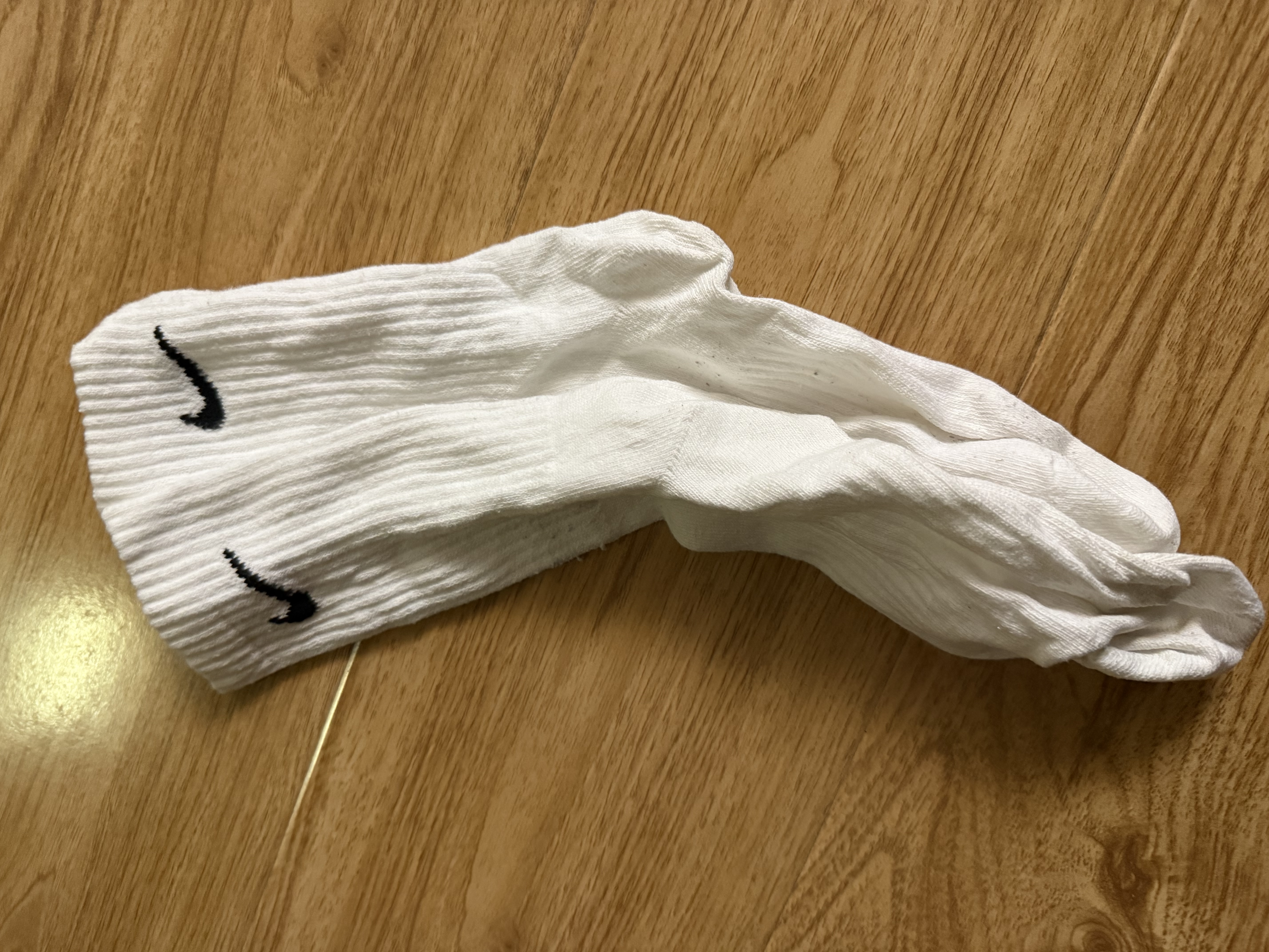 耐克（NIKE）【滔搏运动】 袜子男(3双)日常宽松透气袜子 SX7676-100 M 实拍图