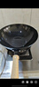 京东京造 炒锅 铁锅炒菜电磁炉燃气灶平底【健康无涂层】进口极铁32cm 实拍图
