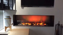 柿间 3D雾化壁炉嵌入式仿真火焰加湿器家用电子室内电视装饰柜定制 0.7米【201】语音控制单色火焰 实拍图