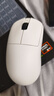 ATK 蜻蜓A9无线鼠标电竞游戏办公鼠标 有线/蓝牙/2.4G/星闪三模连接轻量化对称极简工学 A9 Plus 白色 实拍图