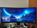 泰坦军团 34英寸 WQHD 200Hz HDR400高亮 1500R曲面带鱼屏 旋转升降人体工学支架 电脑电竞显示器 C34A1R+ 实拍图