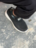 回力（Warrior）官方妈妈鞋夏季女鞋一脚蹬老人鞋软底健步鞋运动休闲鞋子 黑白38 实拍图