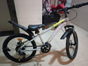 凤凰（Phoenix）儿童山地自行车5-16岁女男孩减震变速20寸灰色 适合身高130-150cm 实拍图