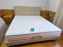 全友家居 茉伊真皮床1.8米x2米主卧室双人大床奶油风头层牛皮艺软包床 实拍图