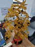 赟娅金色摇钱树发财树招财摆件电视酒柜轻奢高档装饰乔迁新居开业礼物 超大摇钱发财树【加粗加密款】73cm旋转底座 实拍图