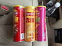 乐事（Lay's）无限薯片 104g*3罐 组合装（番茄+原味+烤肉）膨化食品 休闲零食 实拍图