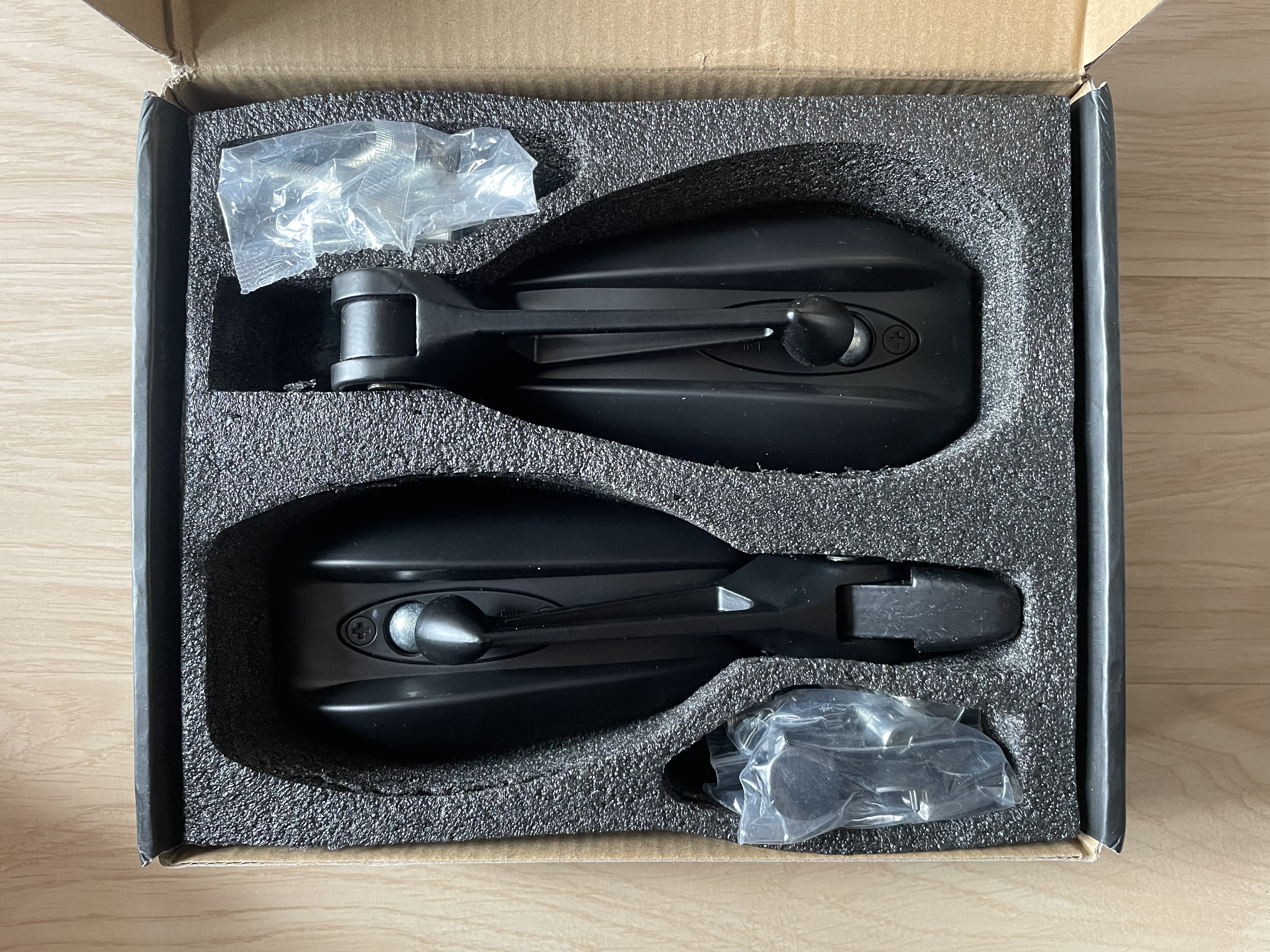 【正品保障】AOS4/AOS9/巴风特/定风翼后视镜适用于小牛极核九号雅迪爱玛电动车摩托车新款后视镜 AOS4 【防眩目/蓝玻璃】 实拍图
